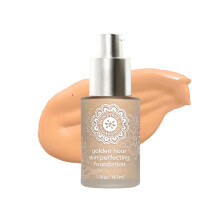 Honeybee Gardens Golden Hour Skin Perfecting Malibu (mittlerer Farbton, ideal fr olivfarbene oder mediterrane Hauttne) Liquid Foundation | Luxuris