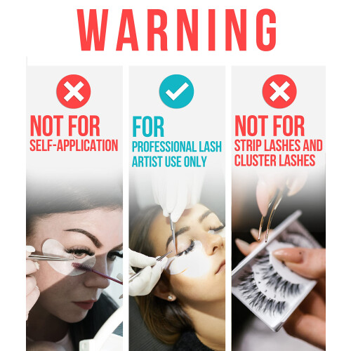 Κόλλα Extension Βλεφαρίδων Crystal Clear Stacy Lash (0.17fl.oz/5ml)/1 Δευτερόλεπτο Στέγνωμα/8 Εβδομάδες 2