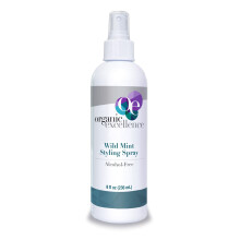 Organic Excellence Wild Mint Styling Spray Alkoholfri pH Neutral 8 ounce