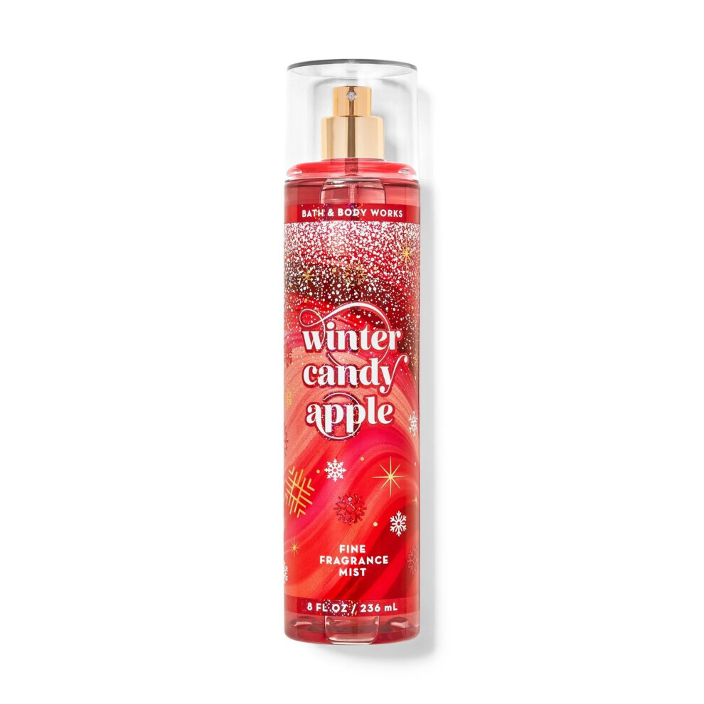 Bath and Body Works Fine Fragrance Mist Winter Candy Apple 8.0 Fl Oz