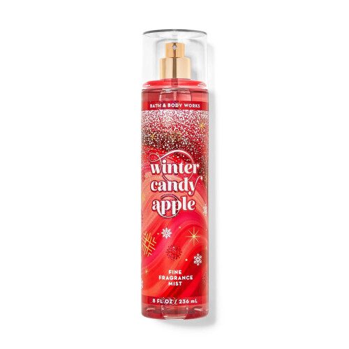 Bath & Body Works Bad och kropp fungerar Fin doft Mist Winter Candy Apple 8.0 Fl Oz 2
