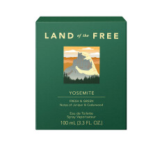 Land of the Free Yosmite Eau de Toilette Spray 3,3 FL OZ Packung mit 1 Stck