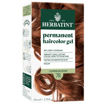 Herbatint Permanente Haarverf voor Vrouwen - 7R Koperblond - Voor tot 100% grijsdekking van resistent grijs haar - Ammoniakvrij, alcoholvrij en v