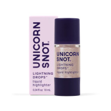 Unicorn Snot Liquid Highlighter Lightning Drops: Aufbaubares Highlighter-Make-up fr Gesicht und Krper Schlsselbein, Wangenknochen, Brauen Fls