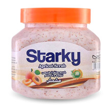 Esfoliante facial e corporal Starky com os benefcios do rosto tensor de damasco com sua frmula nica que deixa a pele macia e brilhante Melhor