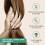 beauty by earth Pusca per capelli setola di cinghiale-Cannelli naturali setole per capelli per donne uomini e bambini setole morbide per capelli sottili e sottili an 3