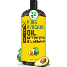 NEUES kaltgepresstes Avocadol fr Haare, Haut und Gesicht groe 32 Unzen Premiumqualitt und Hexanfrei, 100 % reines, gentechnikfreies und nicht