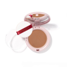 Wander Beauty Wanderlust Powder Foundation - Rich Deep - Blurs & Evens Skin Tone - Perfects & Hydrates With Hyaluronic Acid Aloe Honeysuckle &