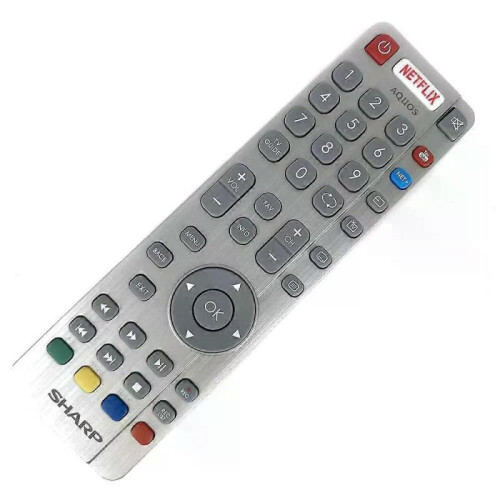 New Genuine SHWRMC0116 SHW/RMC/0117 for Sharp Aquos Netflix TV Remote Control