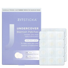 ZitSticka Unsichtbare, ultrad   nne Hydrokolloid-Pflaster | UNDERCOVER Pickelpflaster zur Beruhigung der Haut und Linderung von R   tungen durch Haut