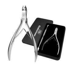 Cuticle Trimmer 3/4 Jaw Extremely Sharp Cuticle Nippers Scissors Stainless Steel Clippers Cutter Remover Pedicure Manicure Nail Tool cuticle pus