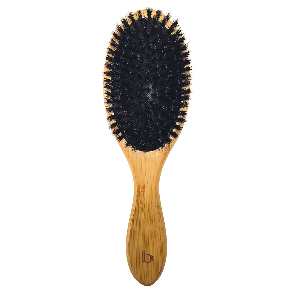 Meilleurs produits de beaut    grandes pinces de style paddle ovale pinceau de salon professionnel 100% de bambou naturel avec 100% poils de sangli