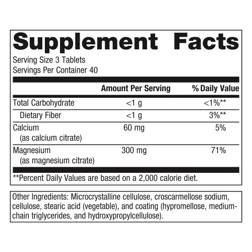 Metagenics, Mag Citrat, 120 Tabletten 1