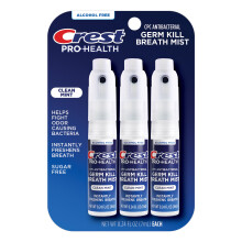 Crest Pro-Health | Mist CPC sans alcool portable avec saveur de menthe propre | Souffle fra   che instantan   e - 3 comptes (0,24 oz / 7 ml) Spray