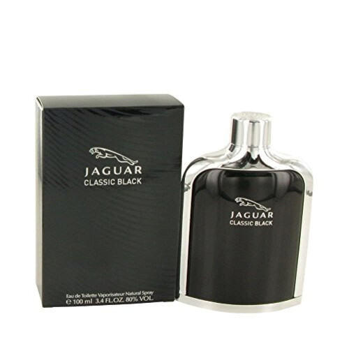 Jaguar Jaguar Classic Black Black 3.4 Oz Eau de Toilette Spray per uomini