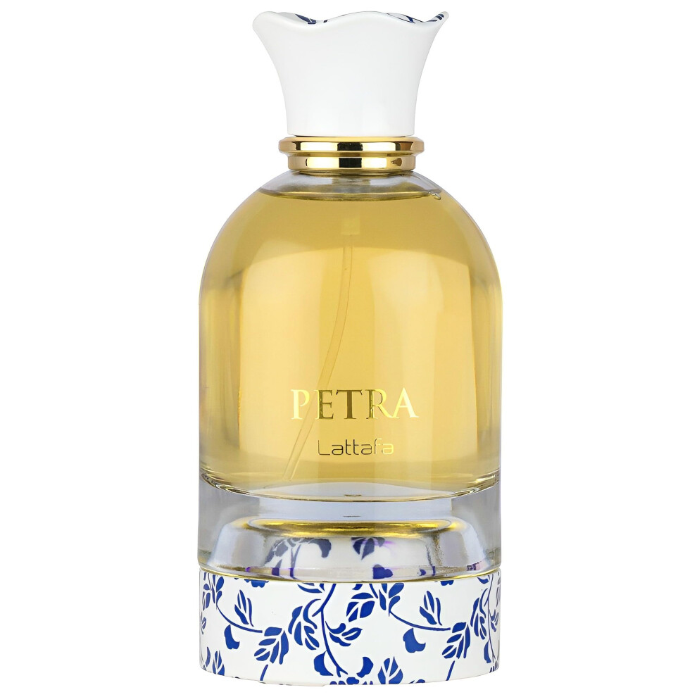 Lattafa Petra - Fruity Gourmand Floral Musky - Eau De Parfum Long-Lasting Fragrance For Unisex 3.4 Ounce / 100 Ml