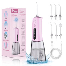 Mocel Acqua Dental Dental Flosser Dogni assifenti Pulizia Mocel 5 MODI IRRIGATORI ORALE 300 ml Portable e USB C Cavo ricaricabile IPX7 IPX7 Deterbell