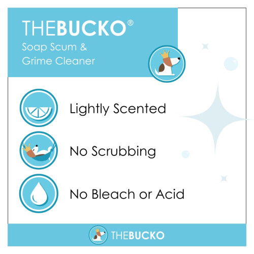 Bucko Soap Scum and Grime Cleaner (32 oz uden spr?jte) 1