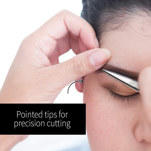 Ciseaux des sourcils et de la moustache Mehaz 4 """" 2
