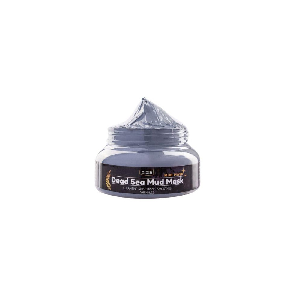 Giqir Dead Sea Mud Mask By Cleansing Moisturizes Smoothes 8.8 Oz