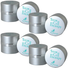 Stammzelltherapie von Biologic Solutions Hautpflege-Anti-Aging-Creme reduziert Falten und Alterserscheinungen (Set mit 4 Glsern)
