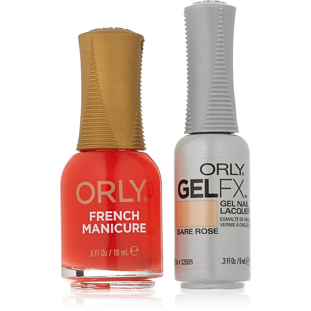 Orly Perfect Pair Matching Lacquer and Gel Duo Kit  Bare Rose