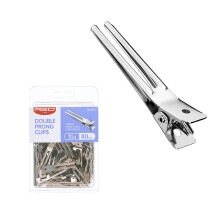 RED by Kiss 80pcs 1.75"""" Slide-In Hair Clips Durable Metal Curl Setting Clips for Hairdressing Sectioning & Retwisting Rust-Free Hair Pins for