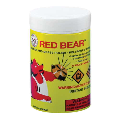 Harold Import 1734 """"Orso Rosso"""" Lucido in rame e ottone