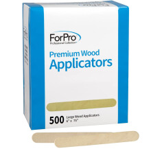 ForPro Professional Collection Premium trapplikatorer Ikke-sterile hrfjerningsvoksstave store 6"""" L x 0,75"""" B 6 tommer 500 tller (pakke med 1