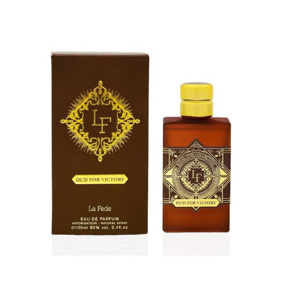 Khadlaj Perfumes Khadlaj La Fede Oud For Victory Eau De Parfum Spray 3.4 Ounce (Unisex)