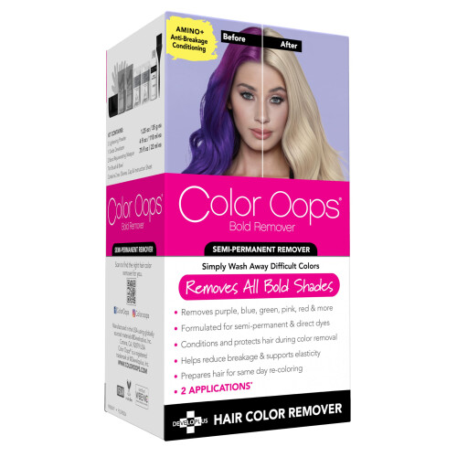 Color Oops Bold Verfverwijderaar, 2 Toepassingen, Verwijdert Directe Kleur