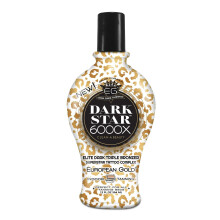 European Gold Dark Star 6000X Ultra Dark Tanning Lotion 12oz Elite Triple Bronze