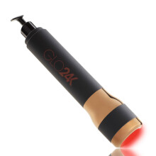 The Rejuvenator by GLO24K - An All-In-One Beauty System with Red LED Light Beauty Wand and Activating Lifting Collagen Boosting Serum for a Radia