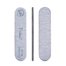 Iridesi Mini Zebra Nail File 100 180 Emery Boards 3.5 Inches Long By .75 Inches Wide Fingernail Filers Per Pack 50