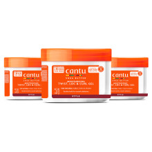 Cantu Moisturizing Twist & Lock Gel sheavoilla luonnollisille hiuksille 13 oz