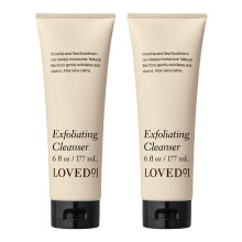 Loved01 Ansikts- & Kroppsskrubb, John Legend Skincare, Fuktgivande Tvätt, Mild Exfoliering, 2-Pack (6 oz vardera)