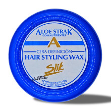 SLIK Hair Styling Wax 140g / 5oz voor mannen en vrouwen - Sterke, glanzende look Anti-kroeswas voor beeldhouwen en textureren met kokosgeur voor