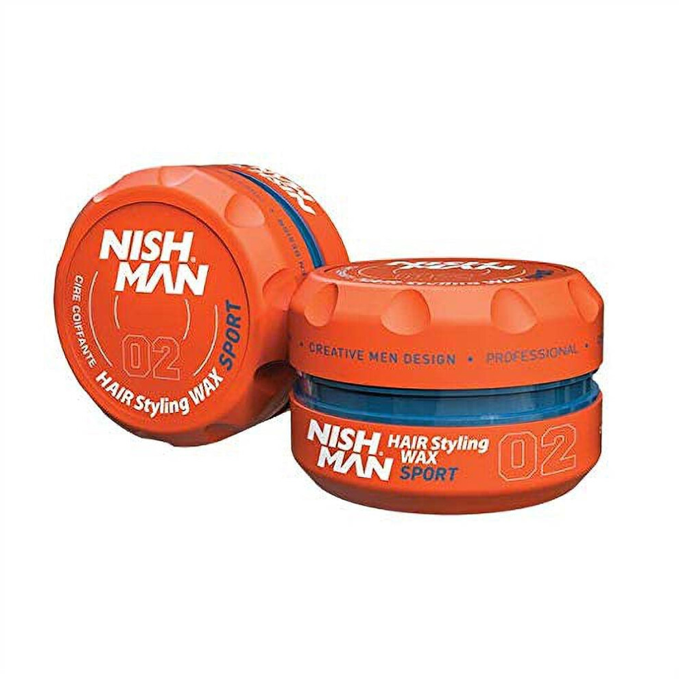 Nishman Hair Styling Series (02 Sport Aqua Wax 150Ml)