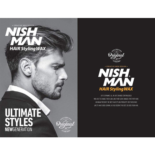 Nishman Haarstylingwax Flamming 03 150 ml 2