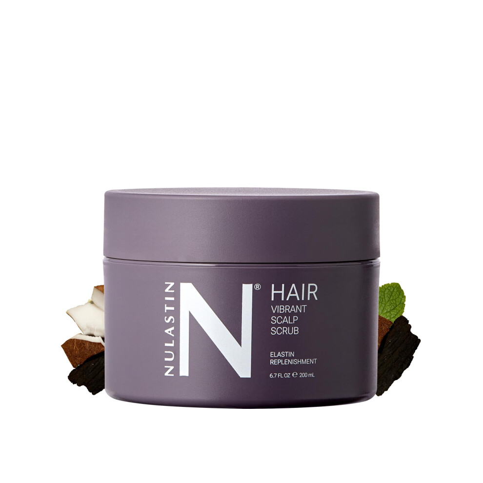 NULASTIN Vibrant Scalp Scrub - Pre-Shampoo Scalp Exfoliator & Cleanser - Weekly Treatment to Detoxify & Prep - Support a Healthy Skin Barrier & H