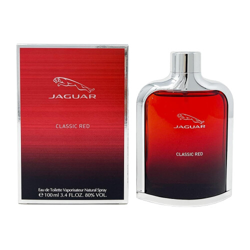 Jaguar Jaguar Classic Red Eau de Toilette spray per uomini 3,4 once 2