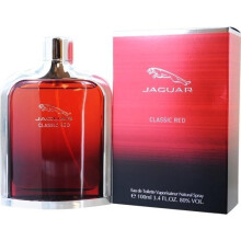 Jaguar Classic Red Eau de Toilette spray per uomini 3,4 once