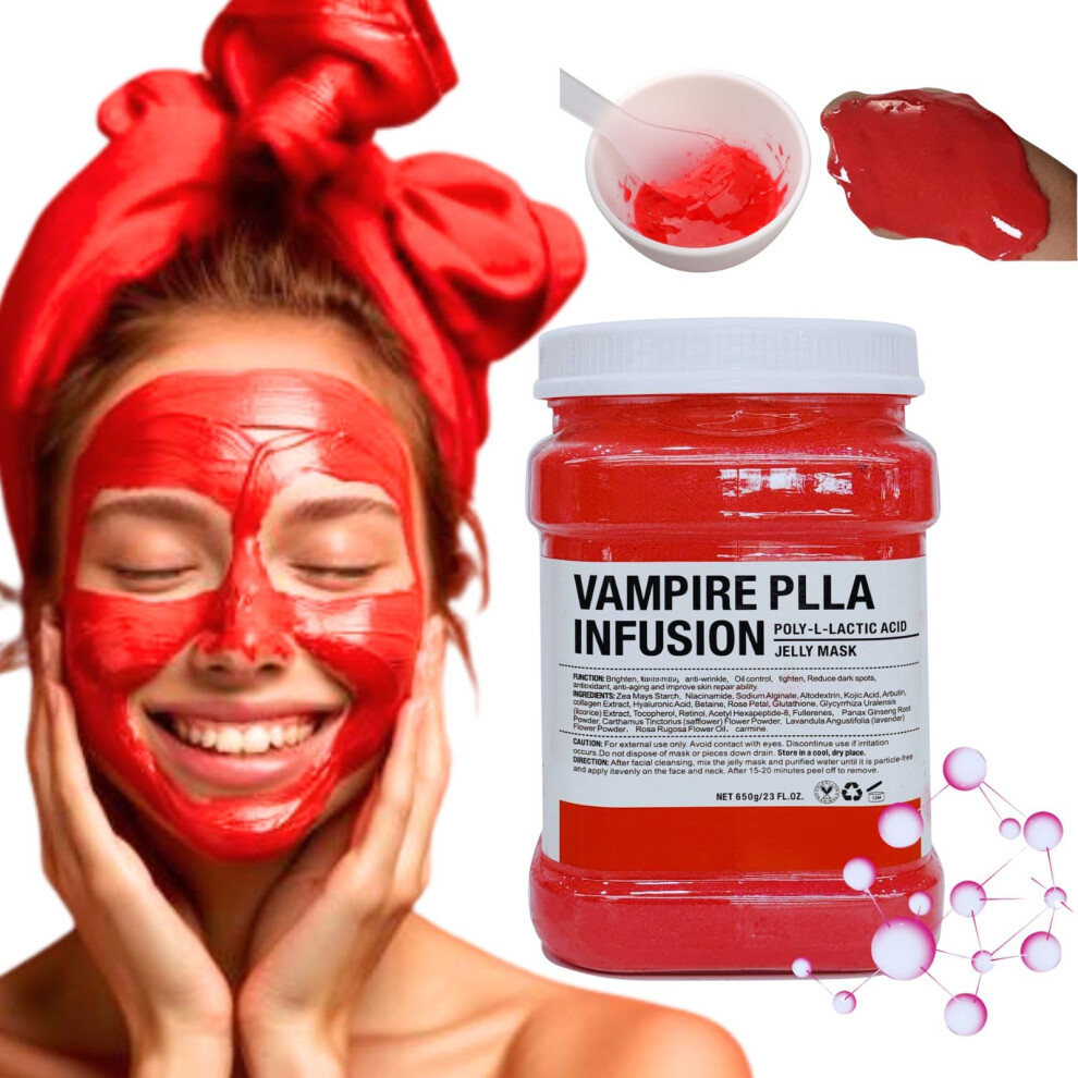 Dr Meinaier Vajacial Hydro Jelly Mask Powder For Face Jelly Masks For Facials Professional Jelly Mask For Face Or Teens And Women (Vampire)