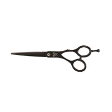 Cricket Shear Xpressions 5.75"""" Professional Stylist Hair Cutting Scissors Japanese Stainless Steel Shears Voo Do Black