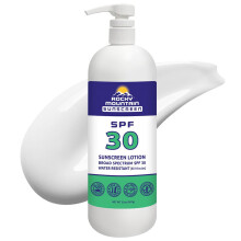Rocky Mountain Sunscreen SPF 30 Lotion | Broad Spectrum UVA/UVB Protection | Hawaii 104 Reef Act Compliant (Oxybenzone & Octinoxate Free) | Water