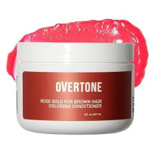 Semi-permanentn kondicionr k barven vlasu Overtone Color Depositing - 8 oz pro prrodn a barven vlasy hydratacn bambuck mslo a kokosov olej