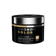 Xmondo Color Dorado Rubia Rubia Depositando mscara y tinte de cabello semi-permanente Super Gloss Infundido con Bond Boosters para Nurimation Revita