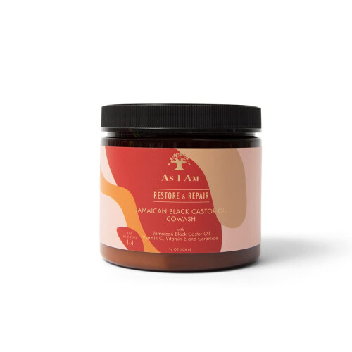 As I Am Jamaican Black Castor Oil Cowash - 16 unc