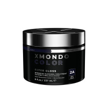 XMONDO Color Blue Black Color Depositing Mask & Semi-Permanent Hair Dye Super Gloss mit Bindungsverstrkern zur Pflege, Revitalisierung und Reparatur