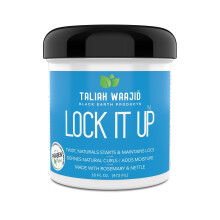 Taliah Waajid Black Earth Products Lock It Up hiusten muotoilugeeli luonnollisilla ainesosilla 16 unssia